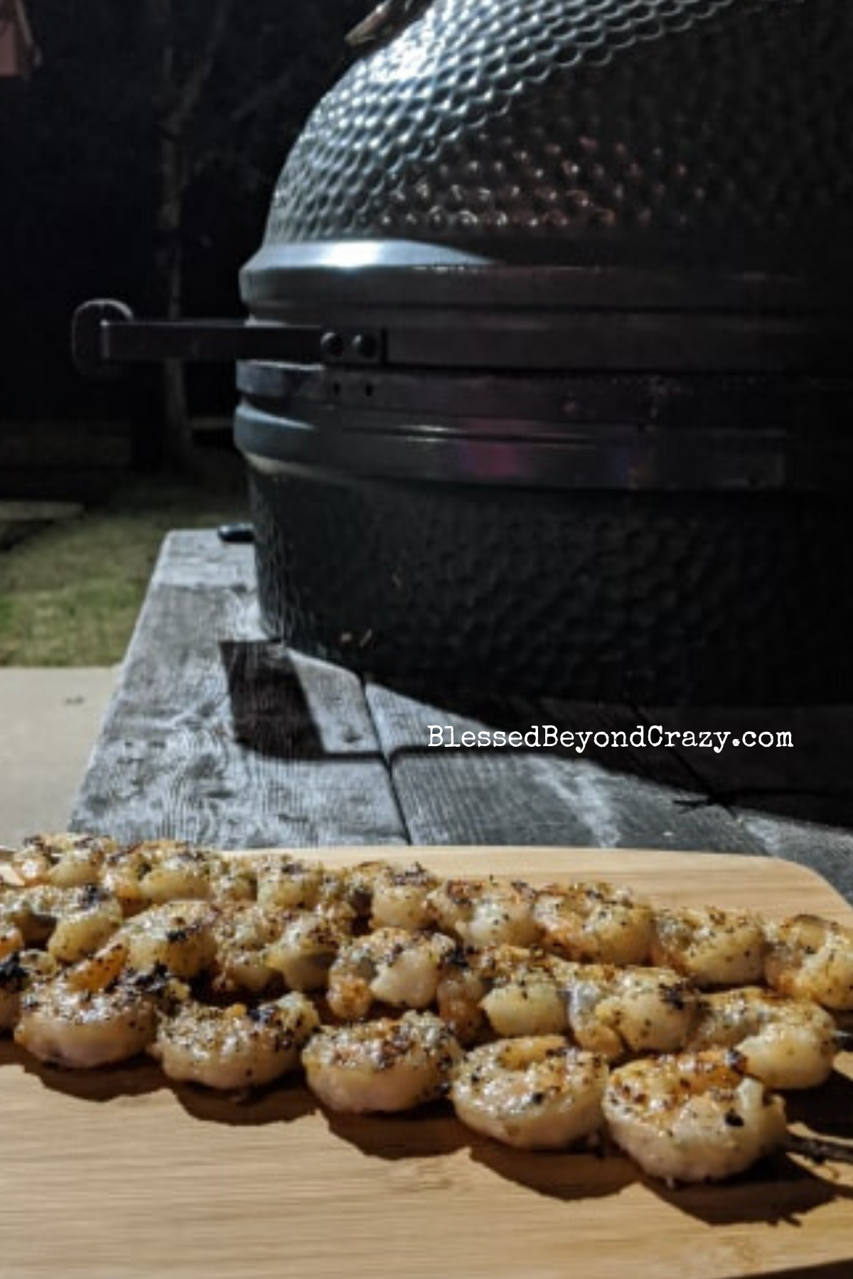 Grilled Shrimp with Garlic Butter Sauce - Blessed Beyond Crazy