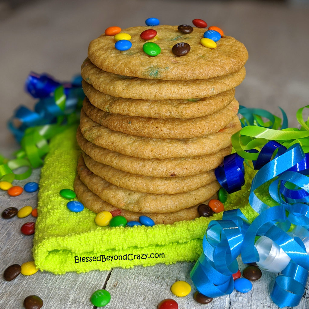 Close-up of Kid's Favorite Gluten-Free Cookies cookies stacked