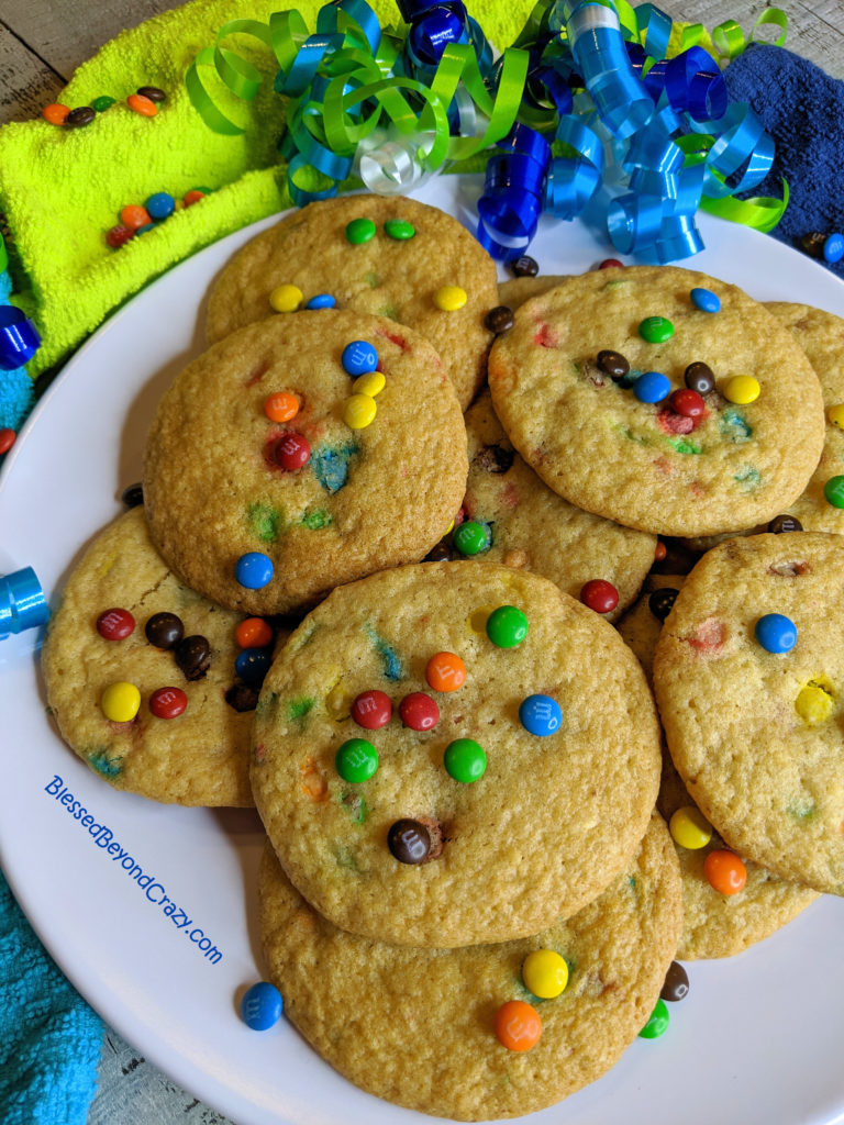 Close-up of plate of Kid's Favorite Gluten-Free Cookies