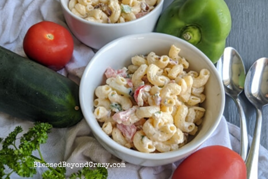 creamy pasta salad