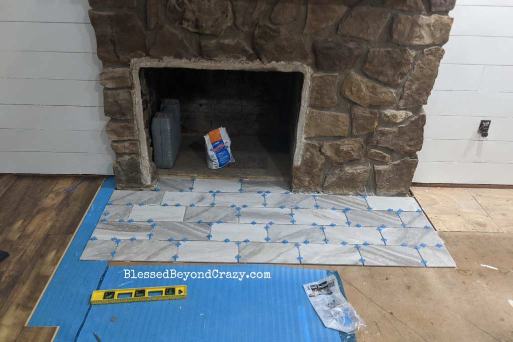 fireplace makeover