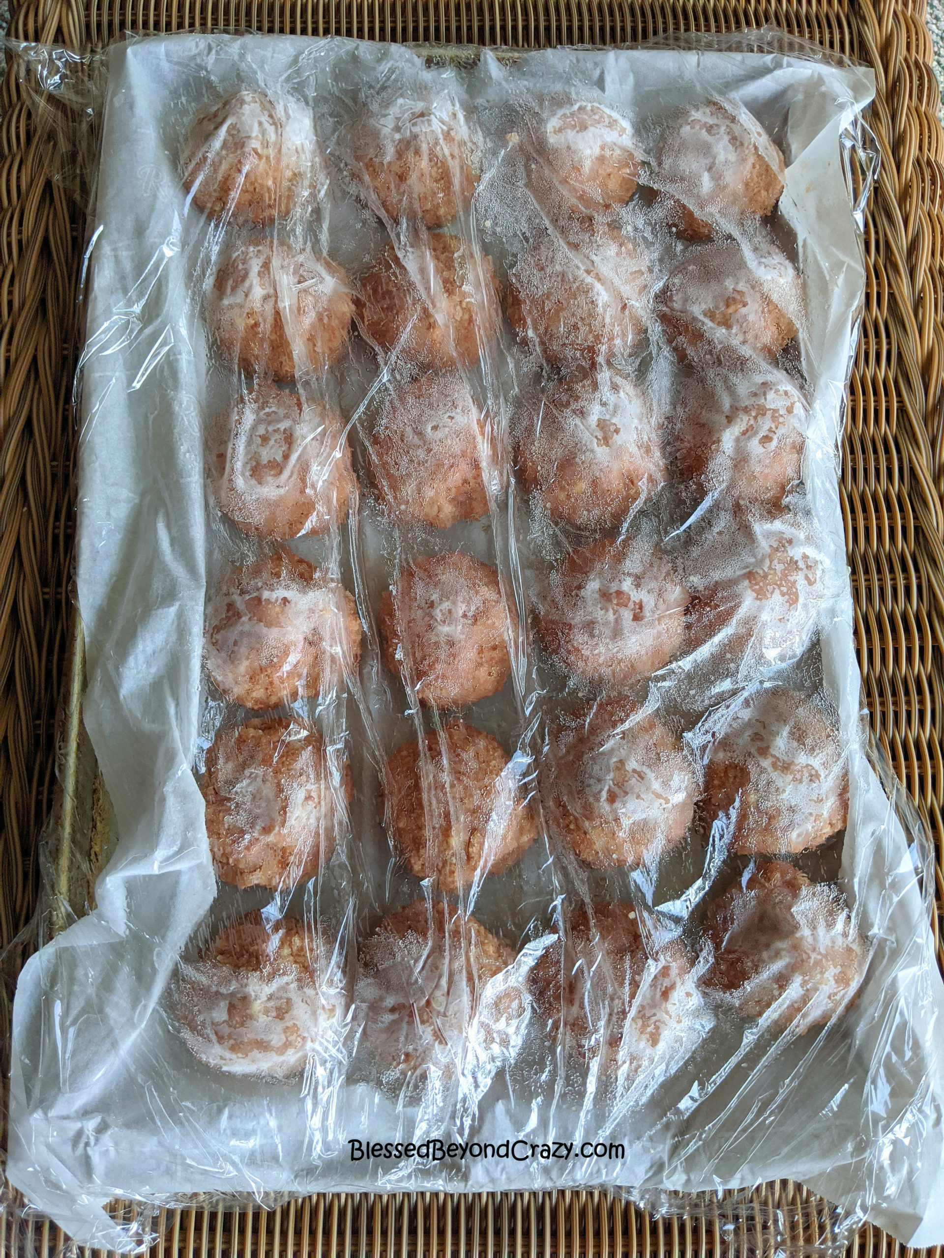 Easy FreezerFriendly Ham Balls (GlutenFree Option) Blessed Beyond Crazy