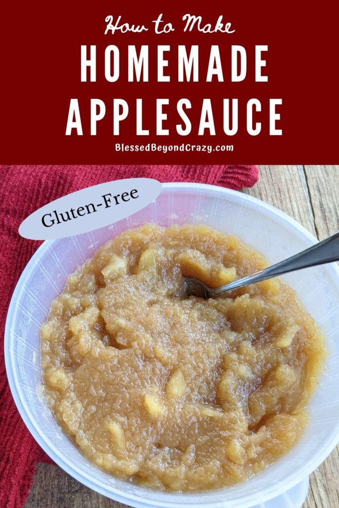 Homemade Applesauce 