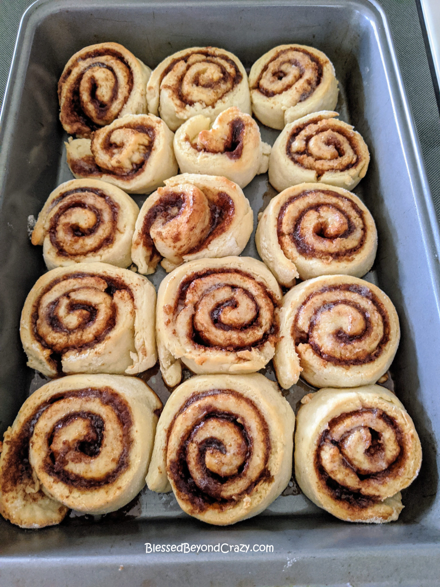 Easy Cinnamon Rolls (GlutenFree Option) Blessed Beyond Crazy