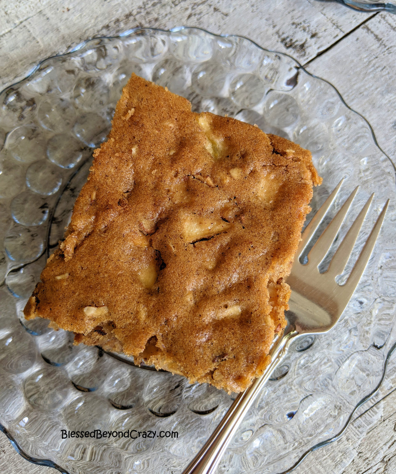 Grandma's Yummy Apple Cake Blessed Beyond Crazy