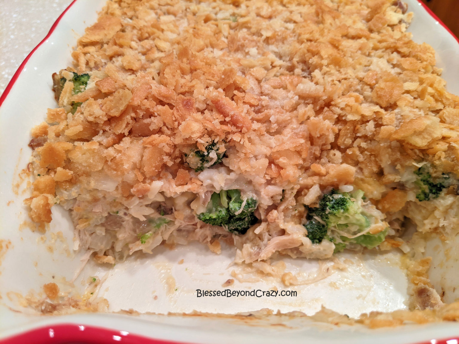 Easy Chicken Broccoli Casserole Gluten Free Option Blessed Beyond Crazy i-absolutely-love-this-chicken-broccoli-casserole-also-known-as