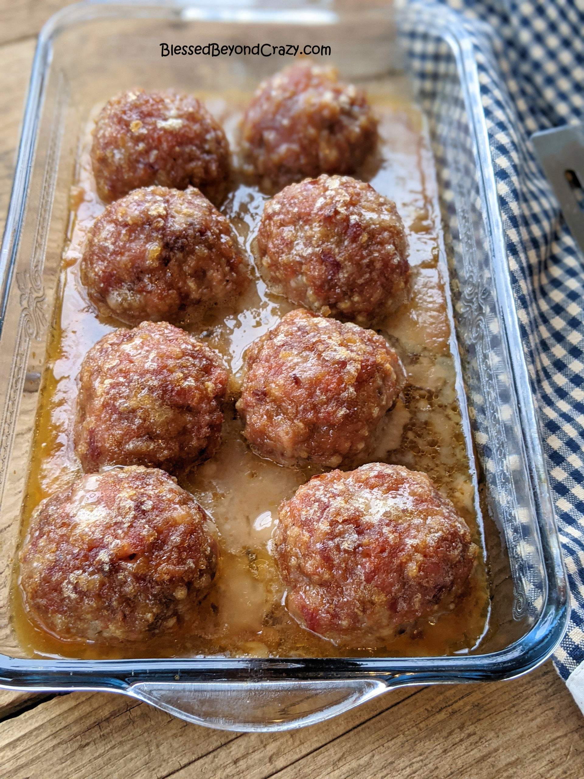 Easy FreezerFriendly Ham Balls (GlutenFree Option) Blessed Beyond Crazy