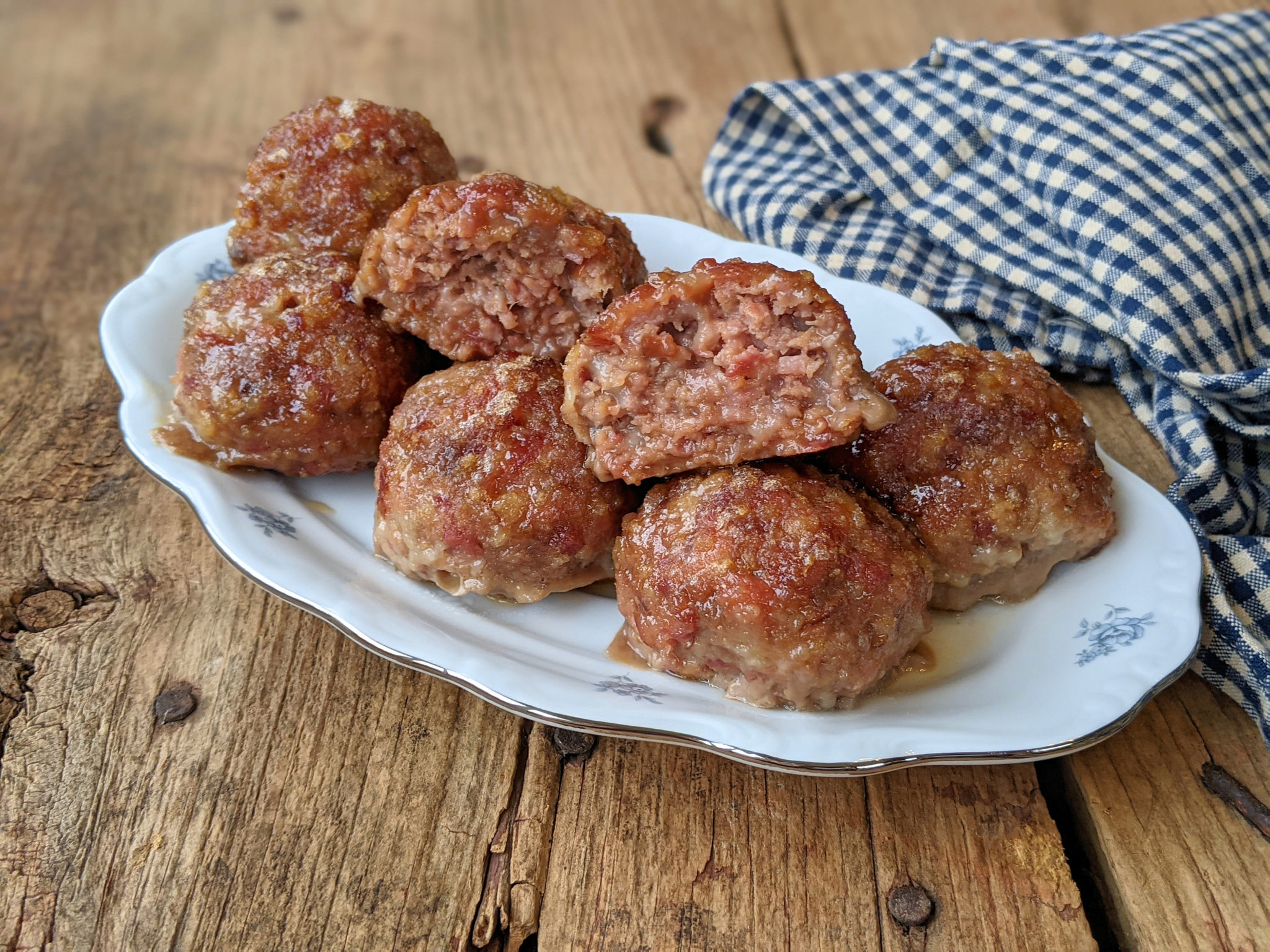 Easy FreezerFriendly Ham Balls (GlutenFree Option) Blessed Beyond Crazy