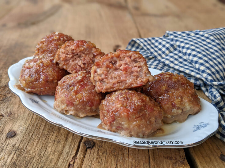 Easy Freezer-Friendly Ham Balls (Gluten-Free Option)