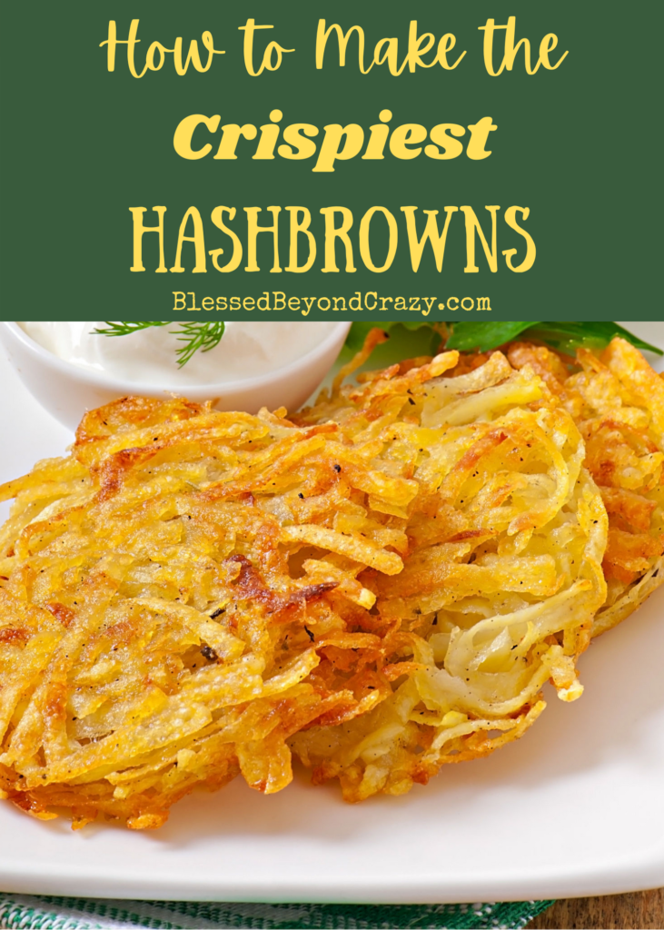 How to Make the Crispiest Hashbrowns (Gluten Free) - Blessed