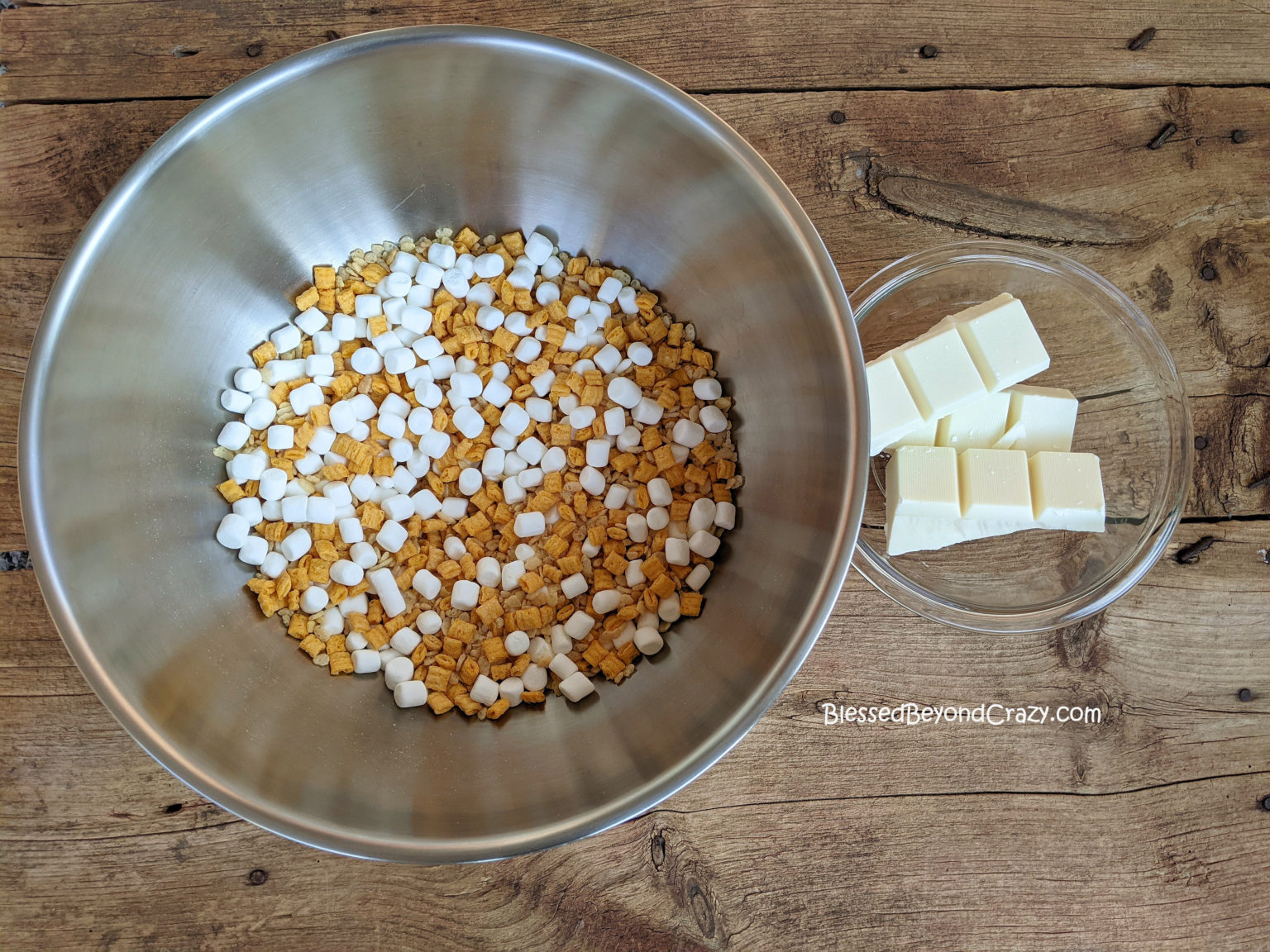 Almond Bark Cereal Candy Clusters with GlutenFree Option Blessed