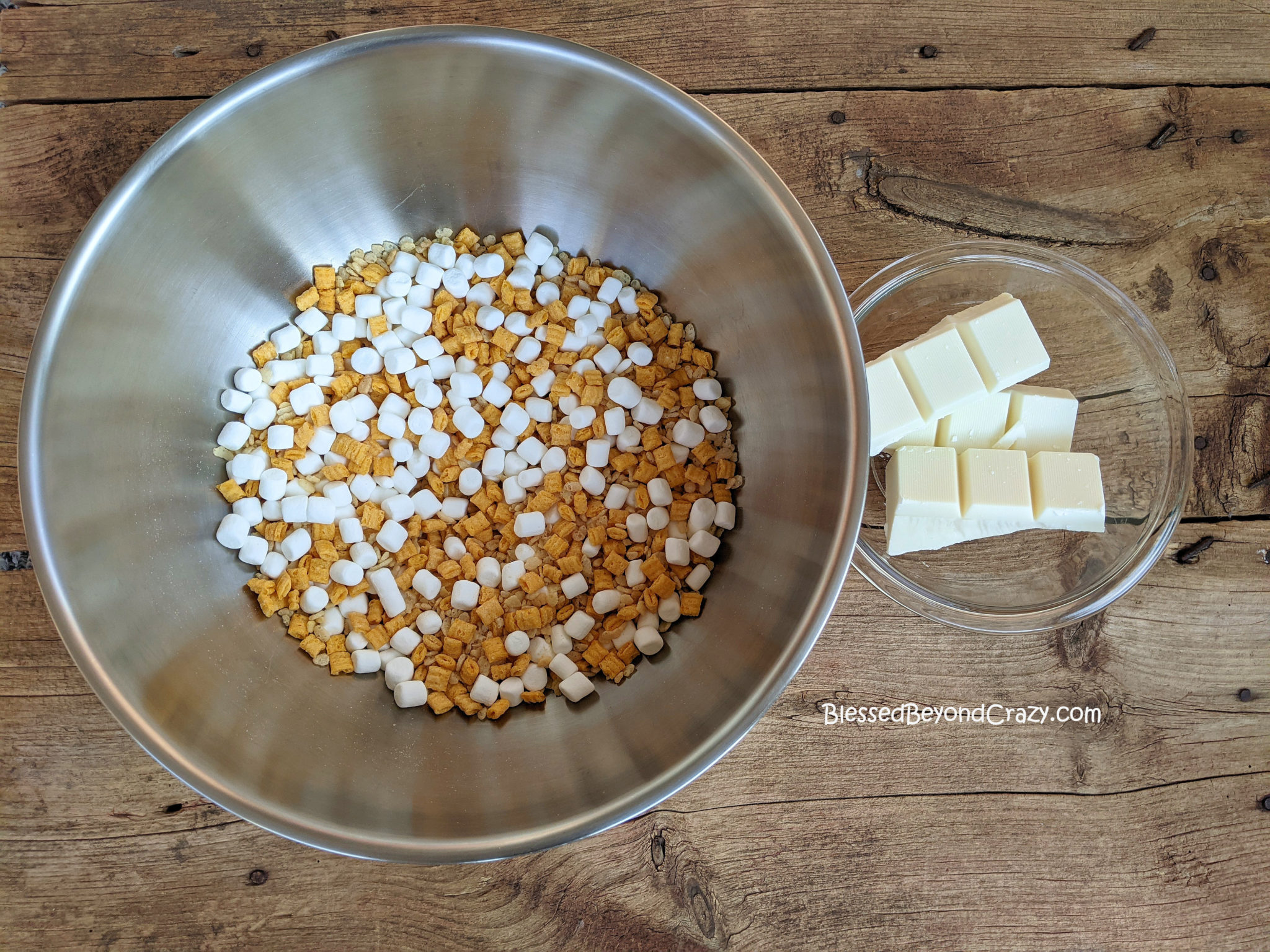 Almond Bark Cereal Candy Clusters with GlutenFree Option Blessed