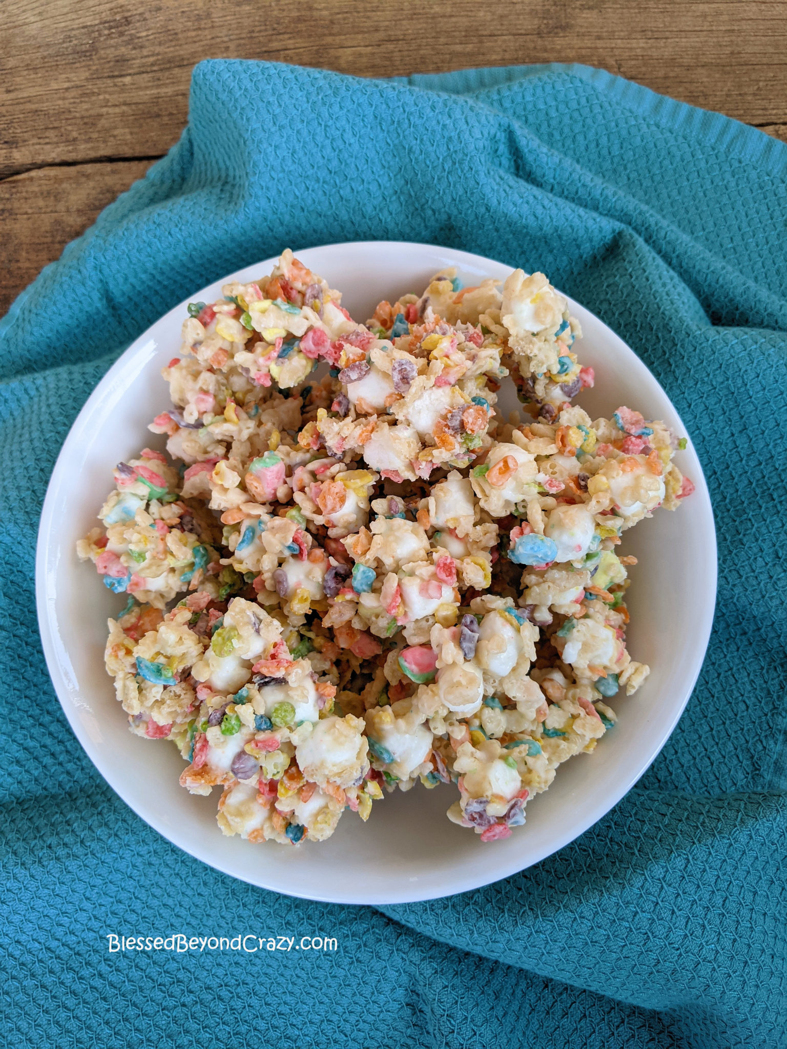 Almond Bark Cereal Candy Clusters with GlutenFree Option Blessed