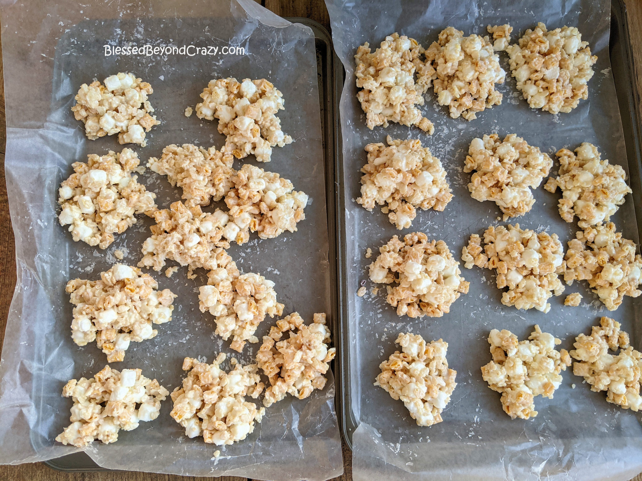Almond Bark Cereal Candy Clusters with GlutenFree Option Blessed