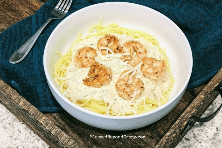 Cajun Shrimp Alfredo (Gluten-Free Option)