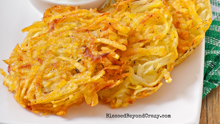 Bee Sweet: Homemade Hash Browns: No Grater, No Flour, No Sticky Mess.