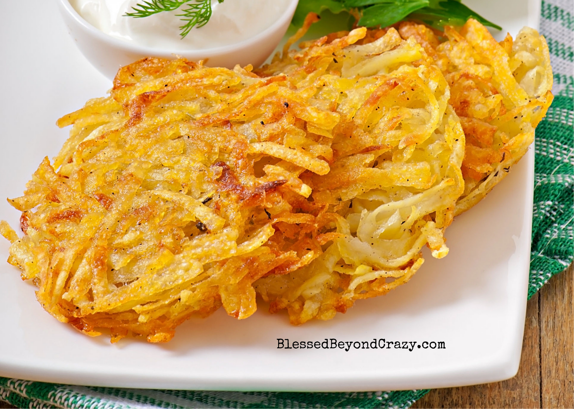 How to Make the Crispiest Hashbrowns (Gluten Free) - Blessed