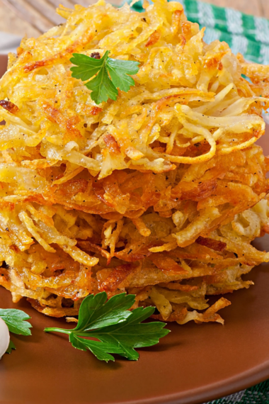 Bee Sweet: Homemade Hash Browns: No Grater, No Flour, No Sticky Mess.