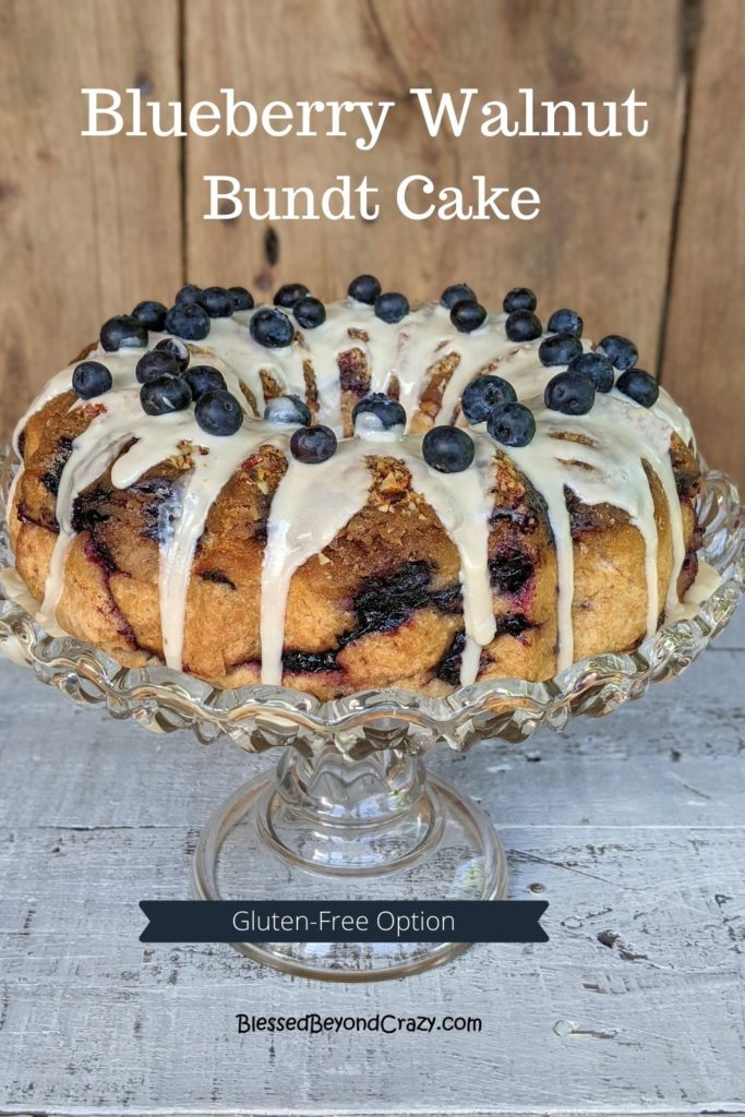 Blueberry & Walnut Tea Cake Recipe | myfoodbook | Creative Gourmet recipes