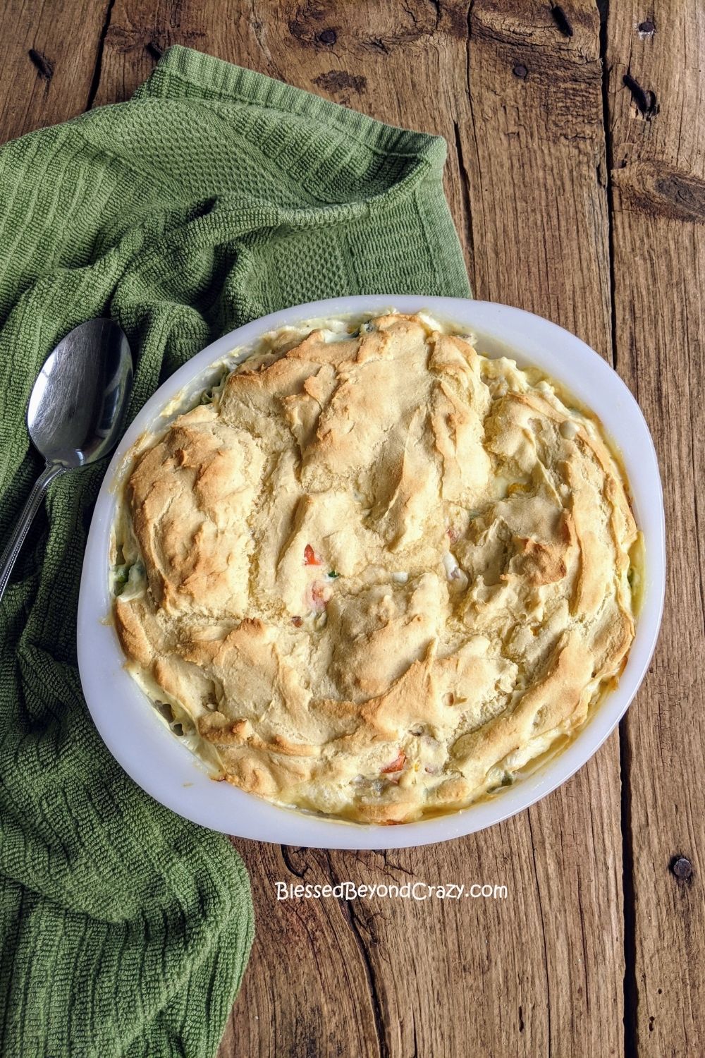 Easy Creamy Chicken Pot Pie (Gluten-Free Option) - Blessed Beyond Crazy