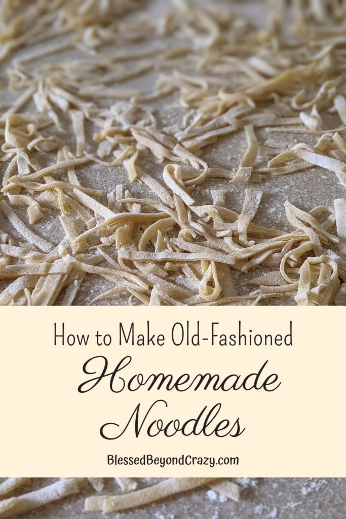 Homemade Noodles Recipe Like Grandma Made 