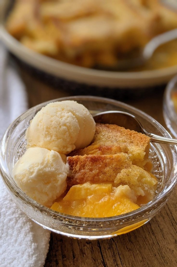 How to Make Ridiculously Quick and Simple Peach Cobbler
