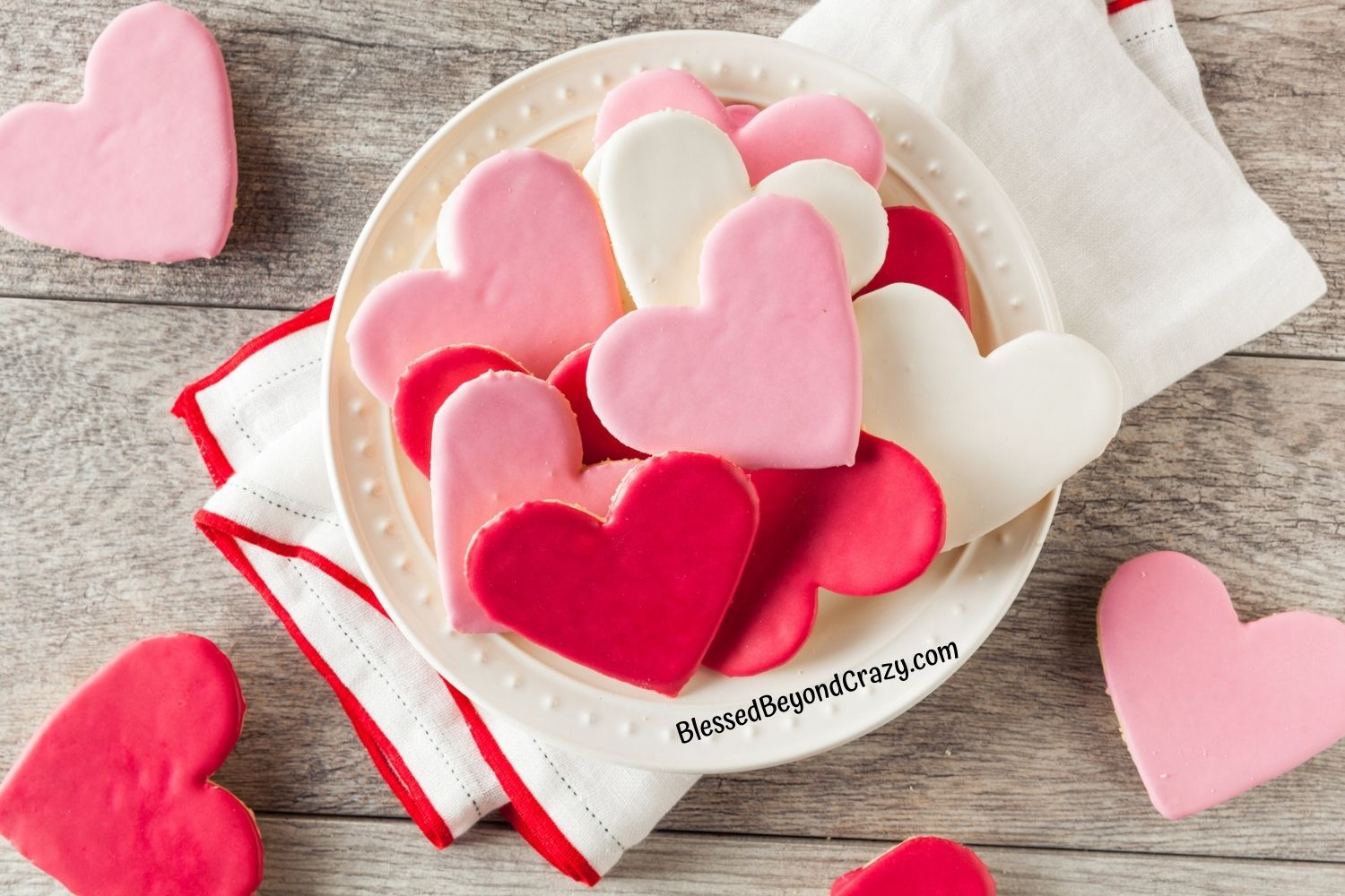 valentines sugar cookies