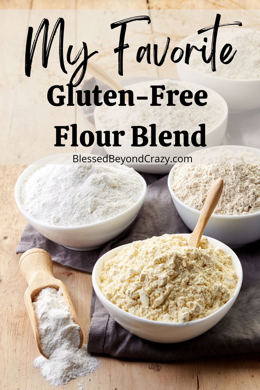 Gluten free all-purpose flour blend Recipe by Kylie McNew - Cookpad