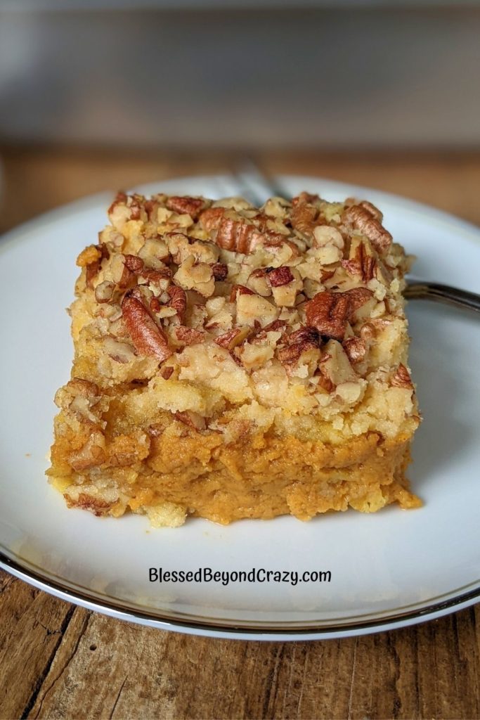 Easy and Simple Pumpkin Dump Cake with Gluten-Free Option - Blessed ...