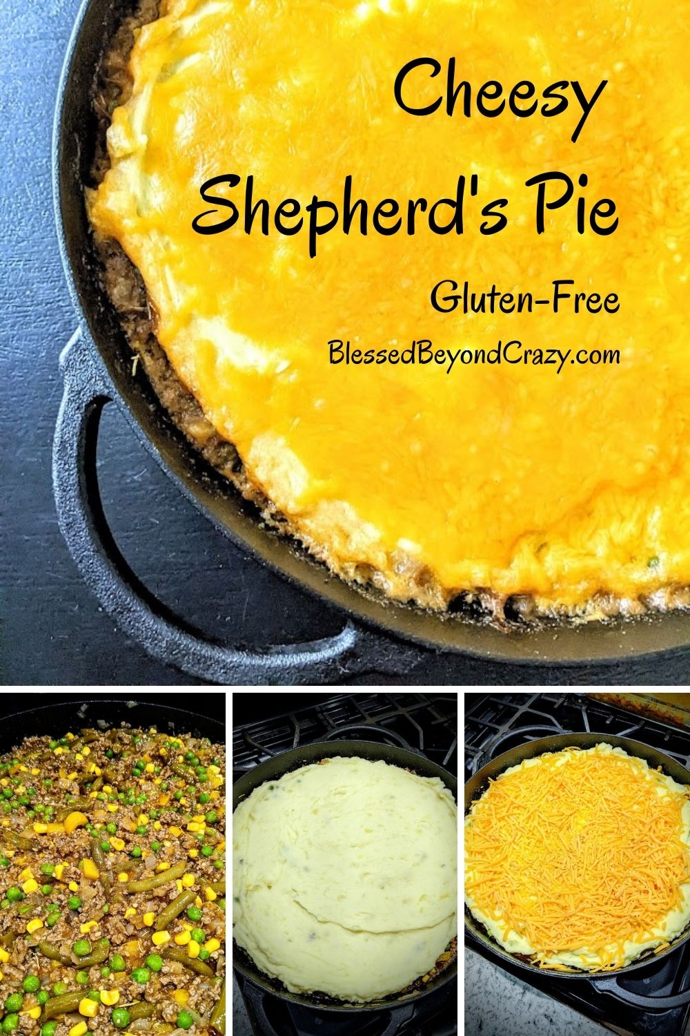 The Best Cheesy Shepherd's Pie - Blessed Beyond Crazy