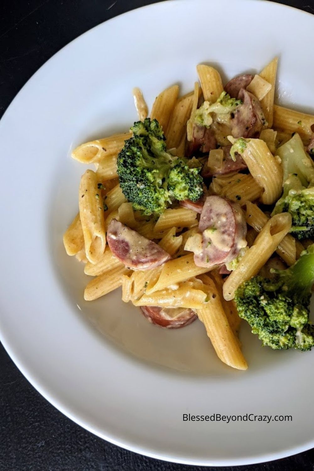 Easy One-Pot Creamy Cajun Pasta And Sausage - Blessed Beyond Crazy