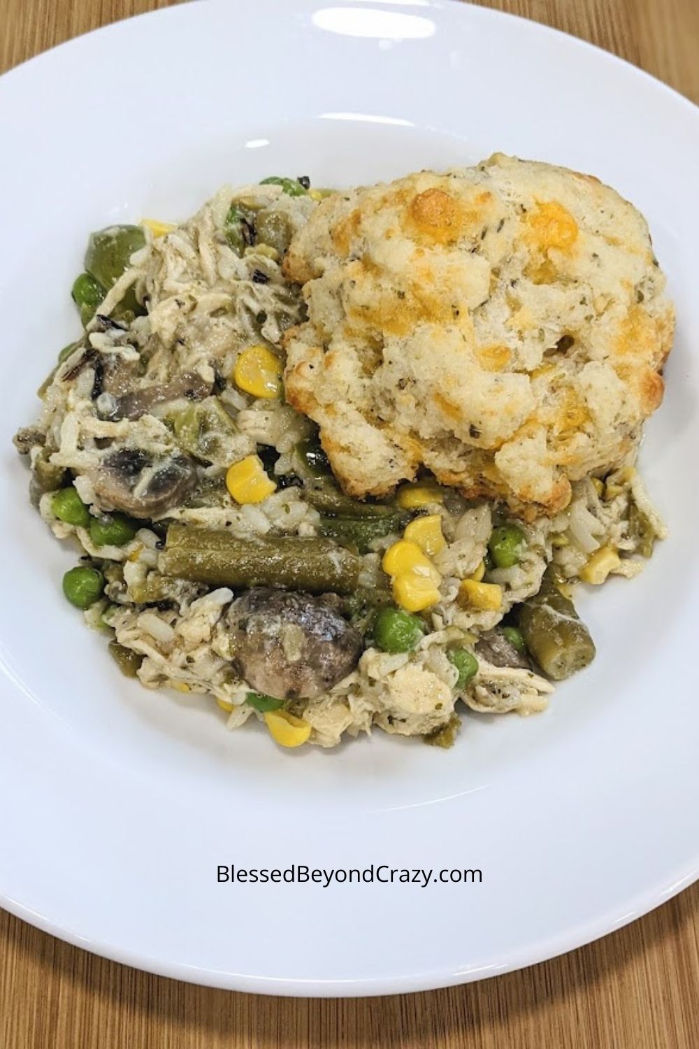 The Most Delicious Chicken Pot Pie Casserole Blessed Beyond Crazy