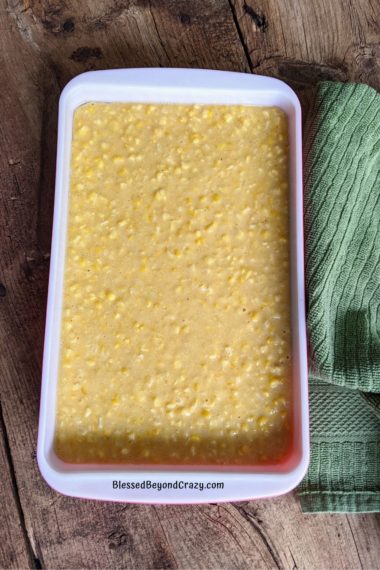 How To Make The Best Corn Casserole - Blessed Beyond Crazy