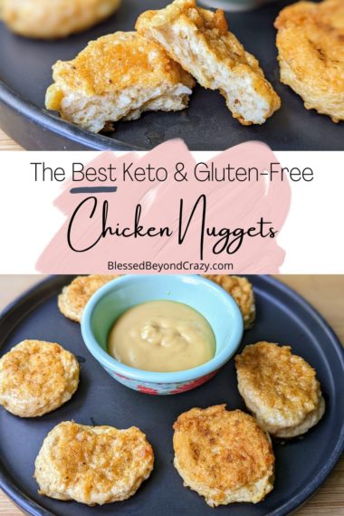 The Best Keto and Gluten-Free Chicken Nuggets - Blessed Beyond Crazy