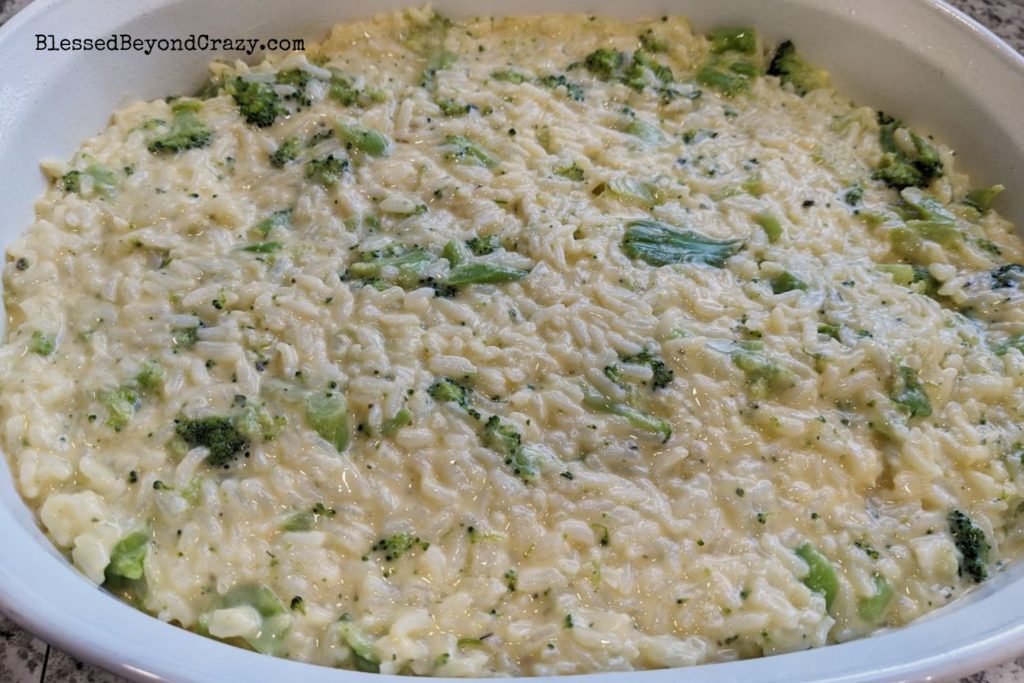 broccoli and rice