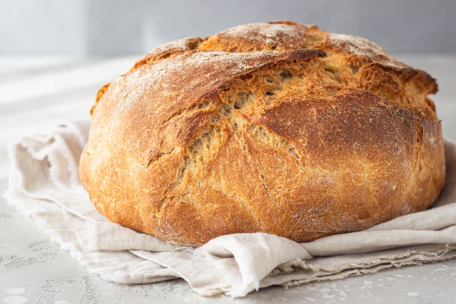 Quick & Easy Homemade Peasant Bread Blessed Beyond Crazy