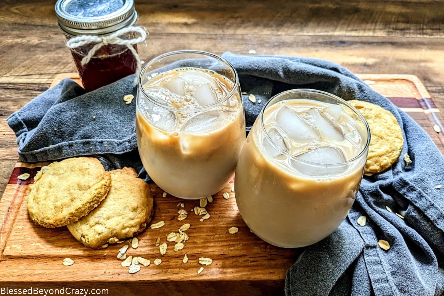 How to Make an Oatmeal Cookie Latte Blessed Beyond Crazy