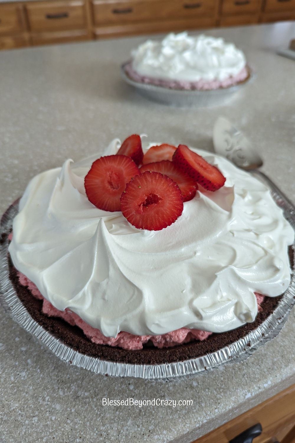 This Easy No Bake Fruit Cream Pie Recipe Is Perfect For Summertime Blessed Beyond Crazy