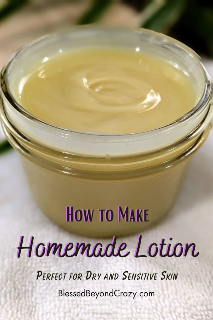 homemade lotion