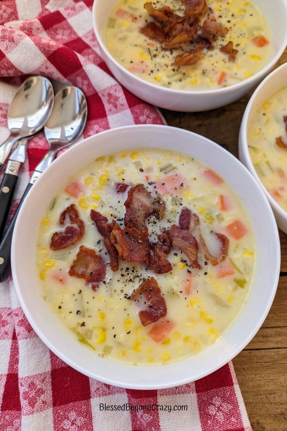 How to Make Corn Chowder - Blessed Beyond Crazy